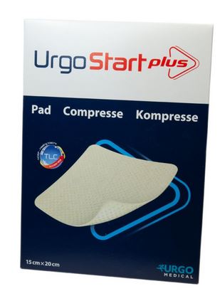 URGOSTART Plus Kompresse 15x20 cm