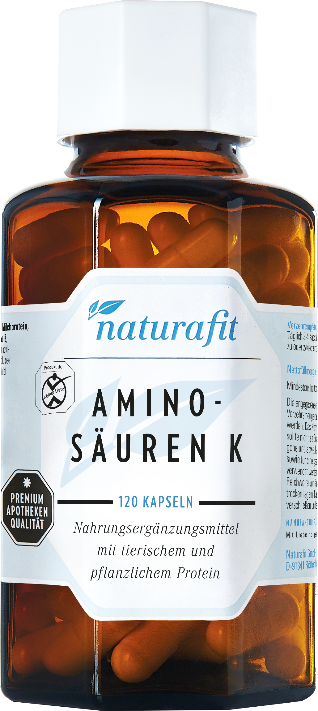NATURAFIT Aminosäuren K Kapseln