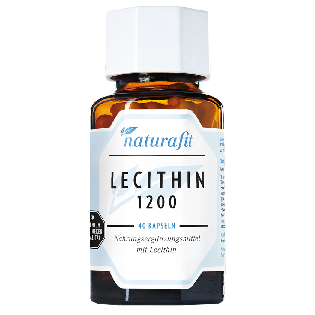 Naturafit Lecithin 1200 Kapseln 40 St